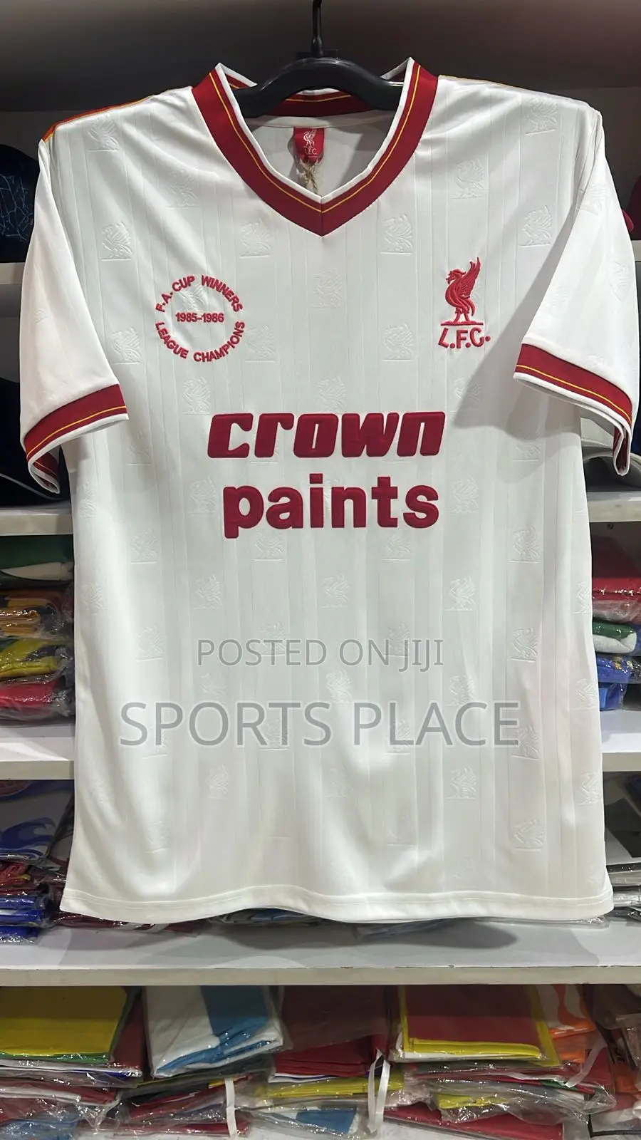 Liverpool Retro 1985/1986 Away Jersey