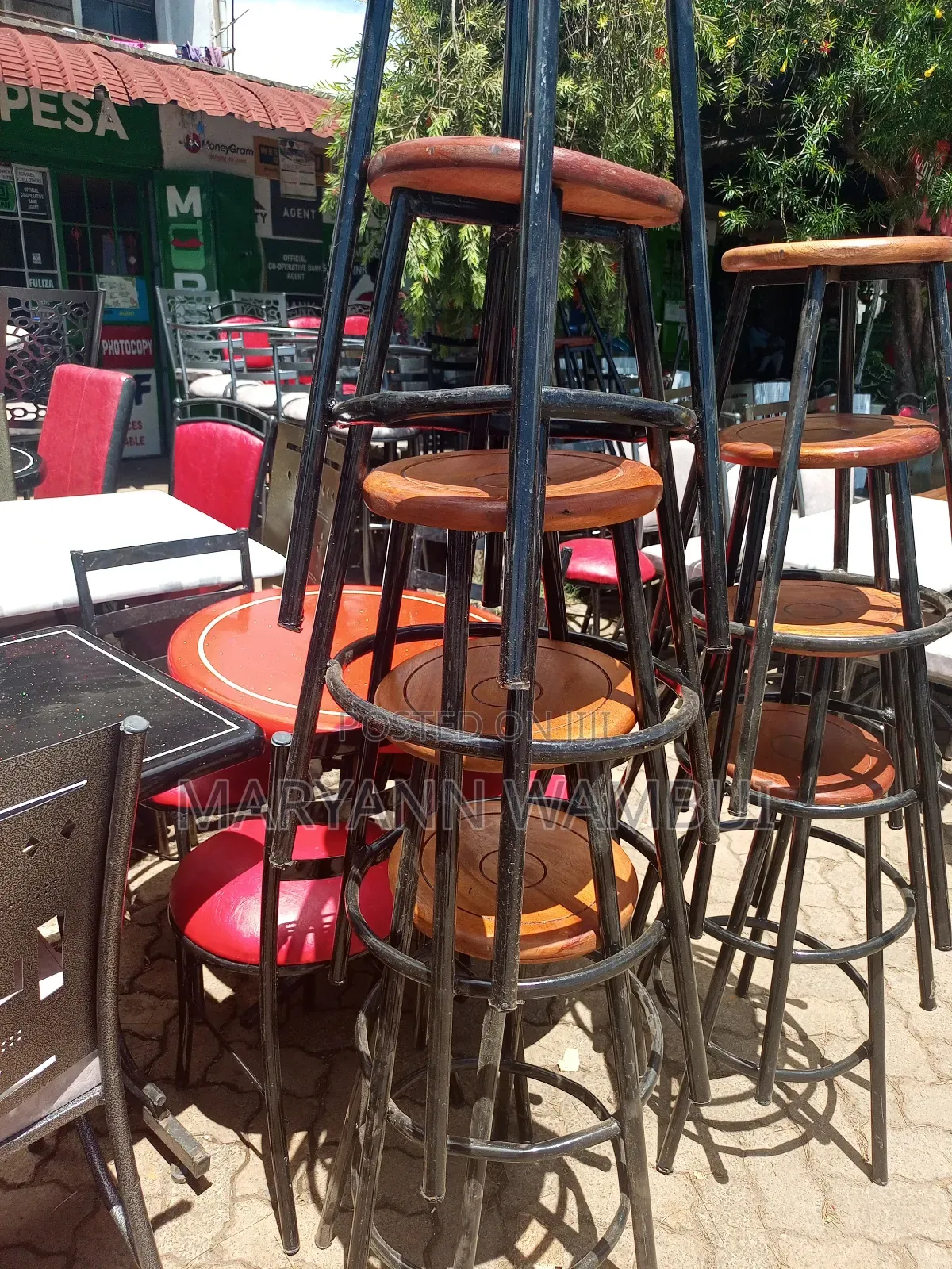 Round Laboratory Stool