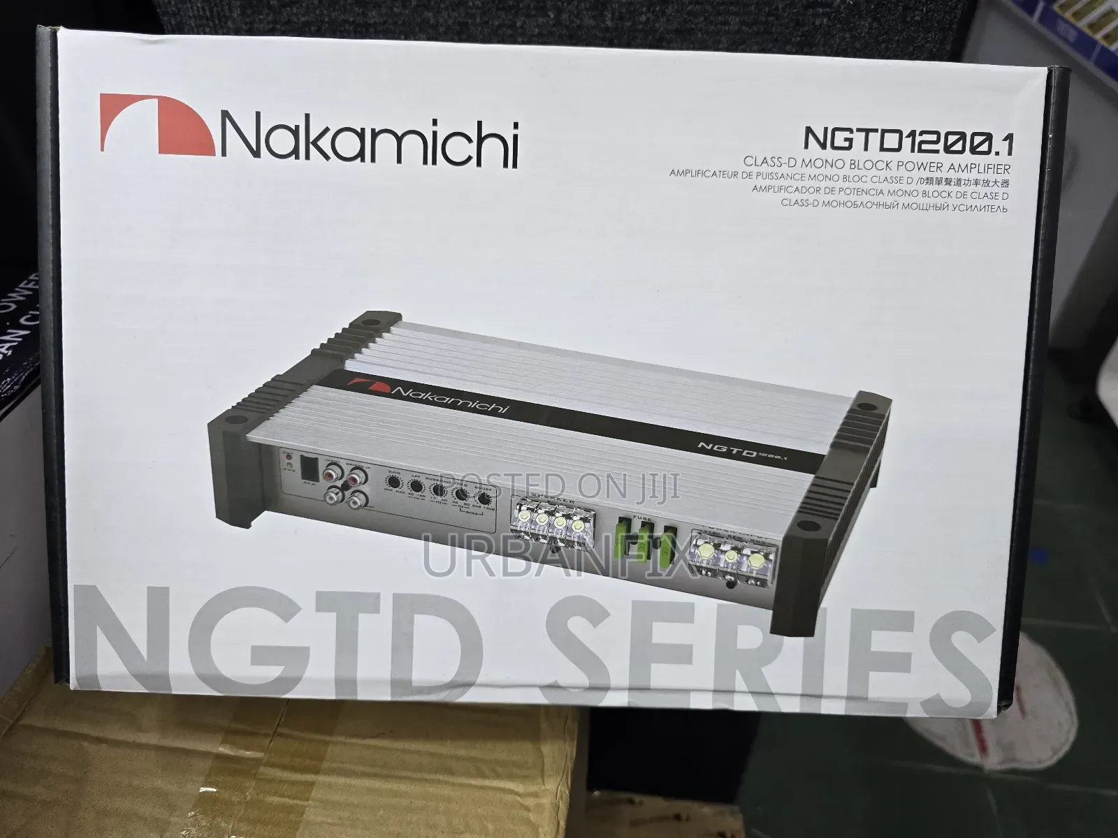 Nakamichi Class D 6000watts Powerful Monoblock Amplifier