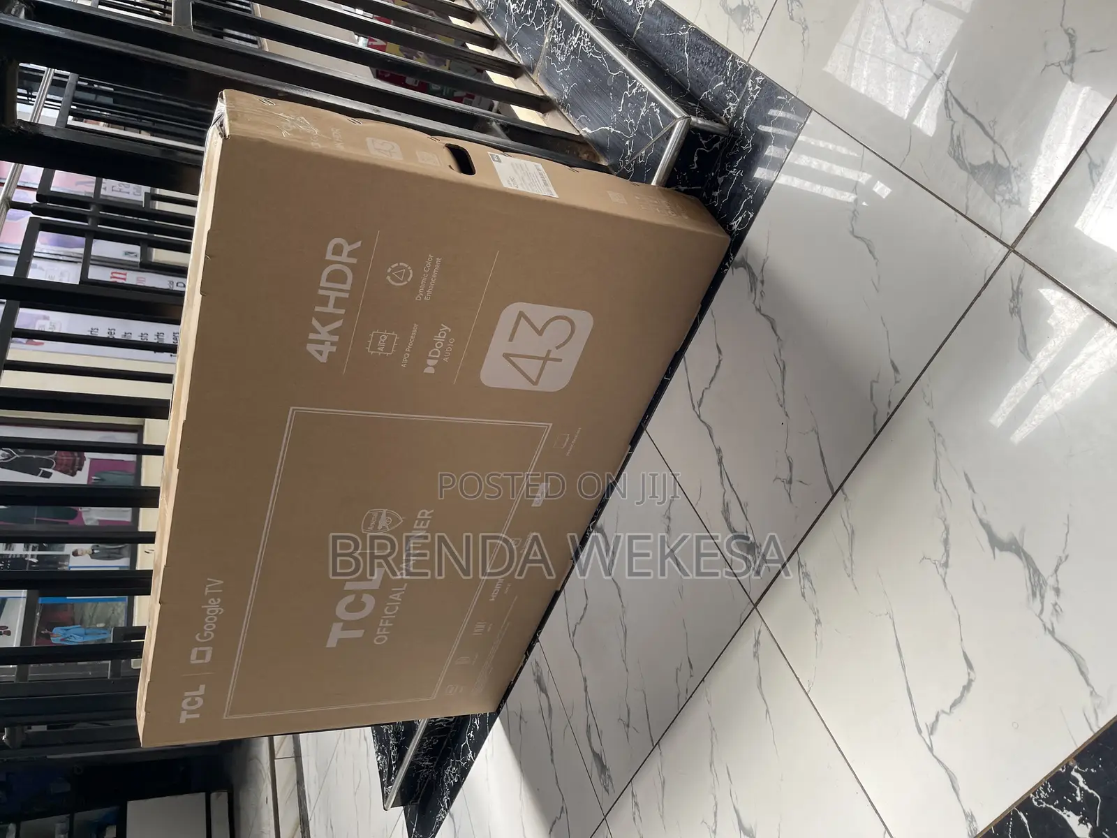 TCL 43′′ V6c (New 2025) HDR Google TV – 43v6c