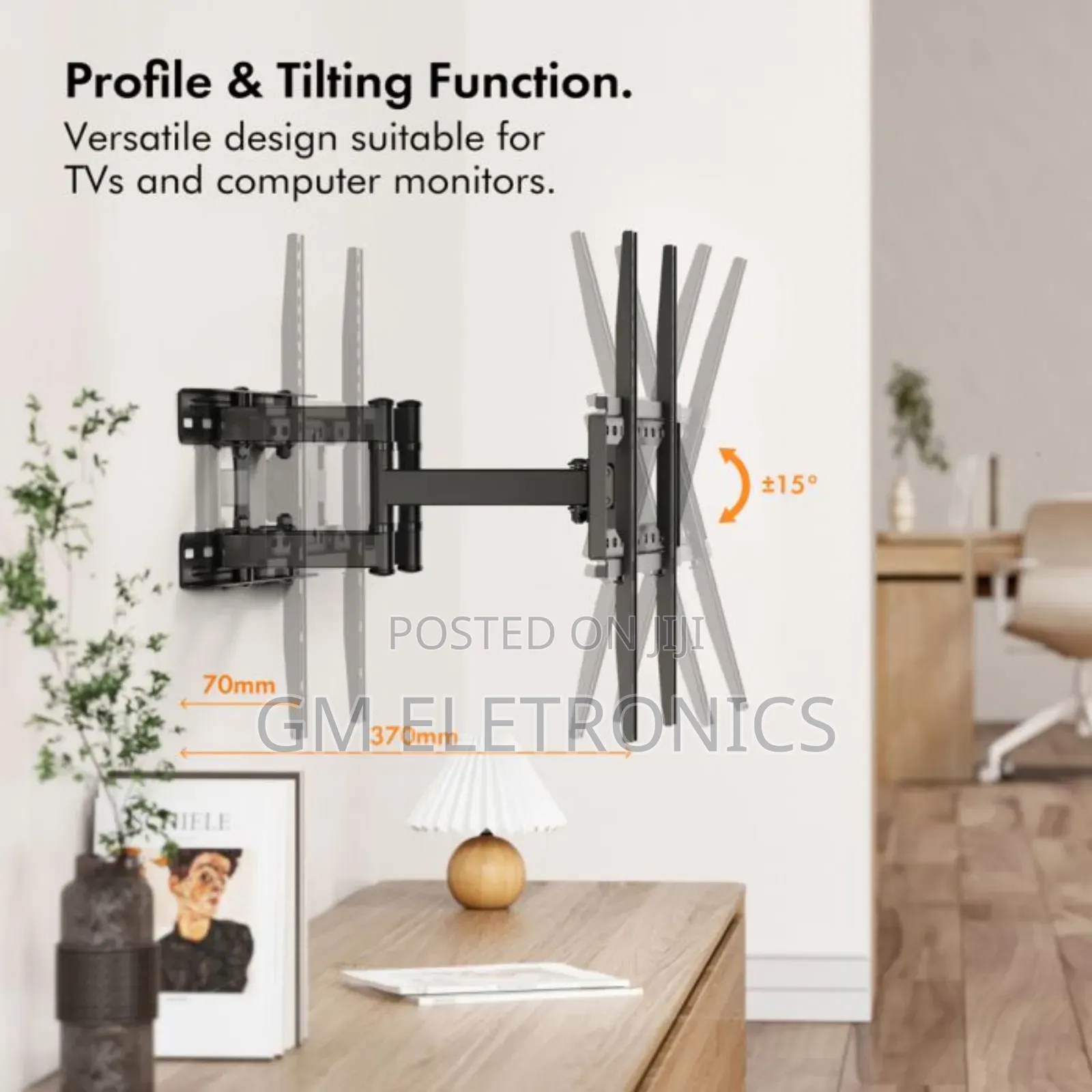 24-65 Inch Cantilever Tv Bracket(Full-motion)