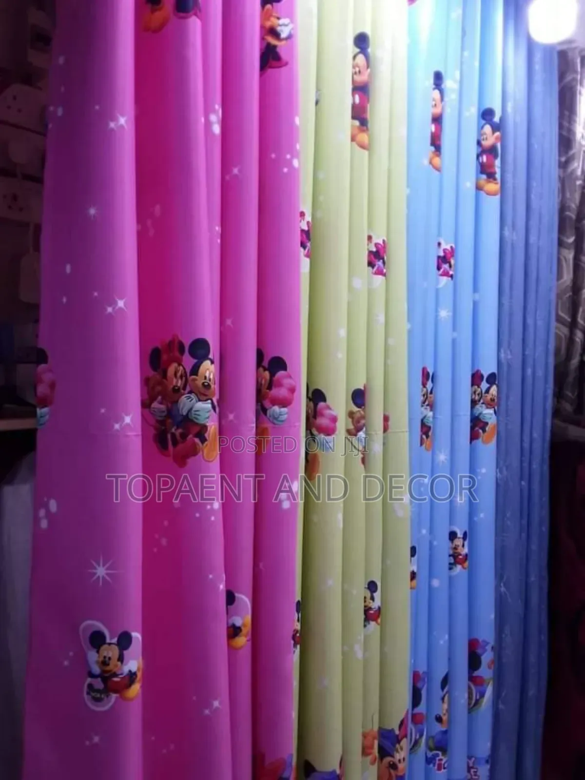 Boys and Girls Kids Cartoon Themed Curtains