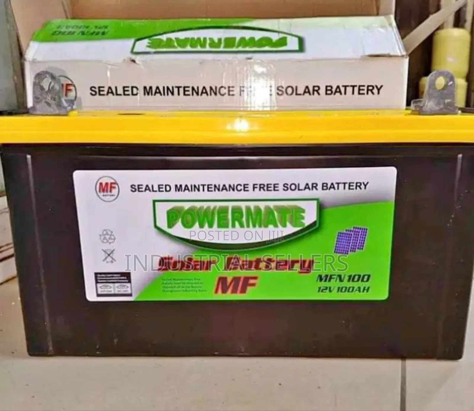 Powerful 100ah Powermate Solar Battery