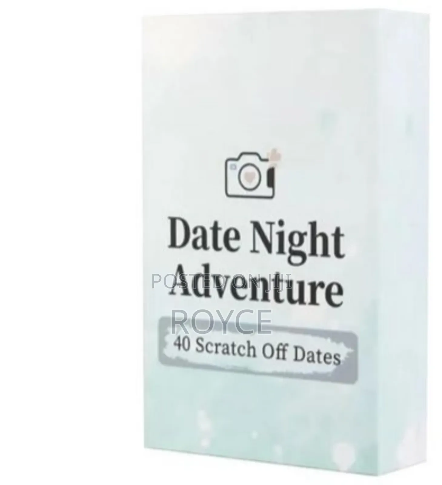 Date Night Adventure Card Game
