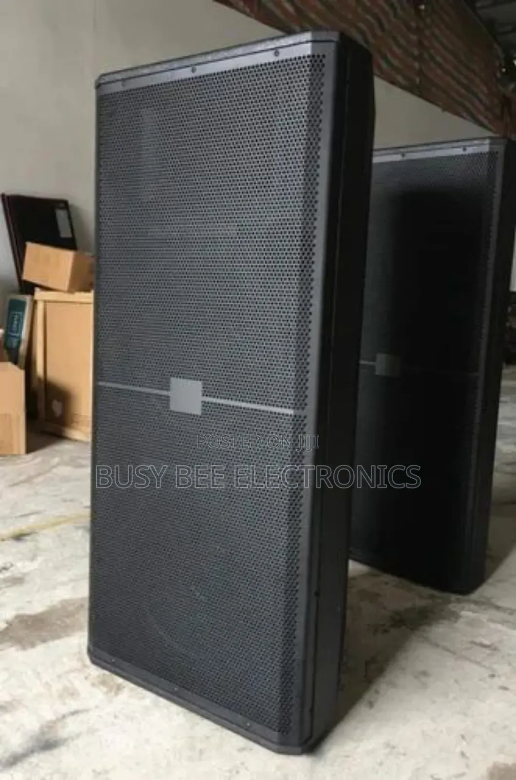 Wooden SRX 725 Dual 15" Speaker Cabinet, 1000w