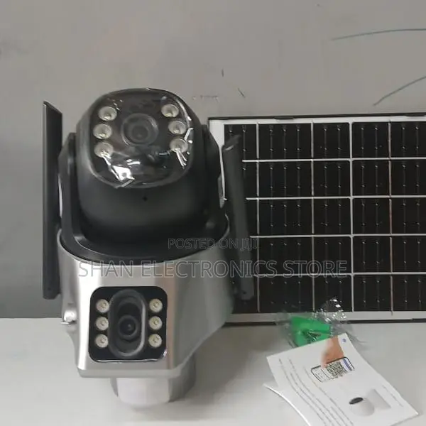 4g Dual Lens Sim Slot Durable Camera Solar Surveillance CCTV