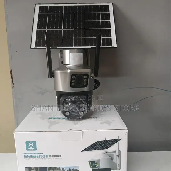#Dual Lens Outdoor Use Solar CCTV 4g Dual Lens Sim Slot