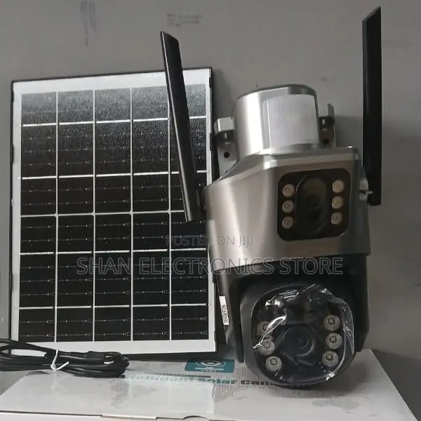 CCTV Outdoor Security Waterproof.4g Dual Lens Sim Slot