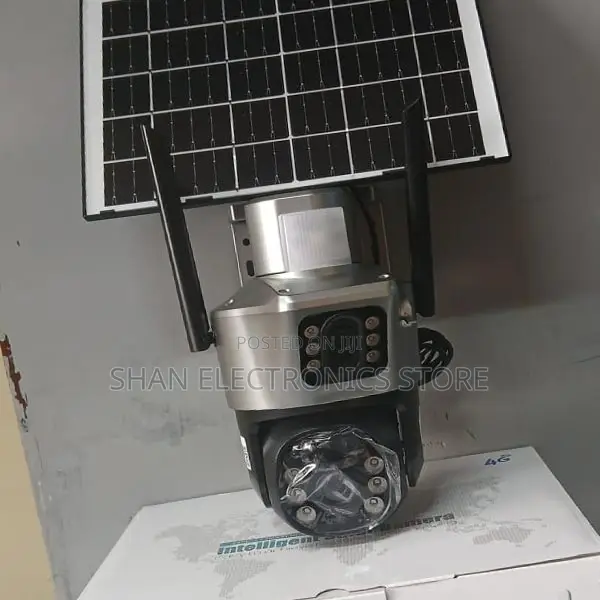 V380 Pro Security Camera Built in Battery Dual Lens 4g CCTV