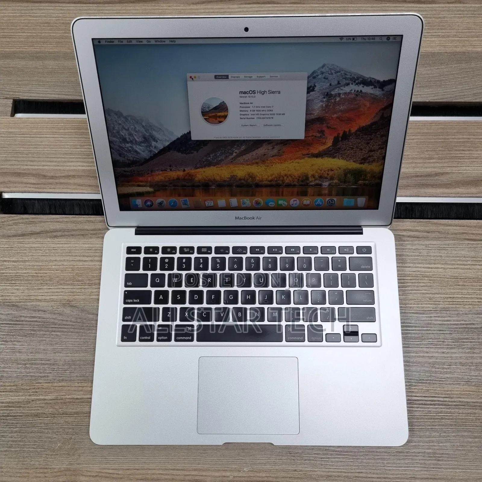 Laptop Apple MacBook Air 2013 8GB Intel Core I7 SSD 256GB