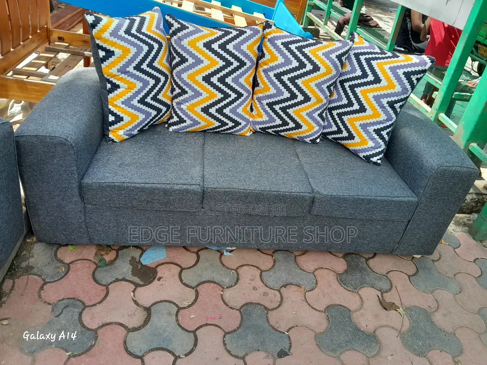 Grey Three Furniture Sofa on Sale