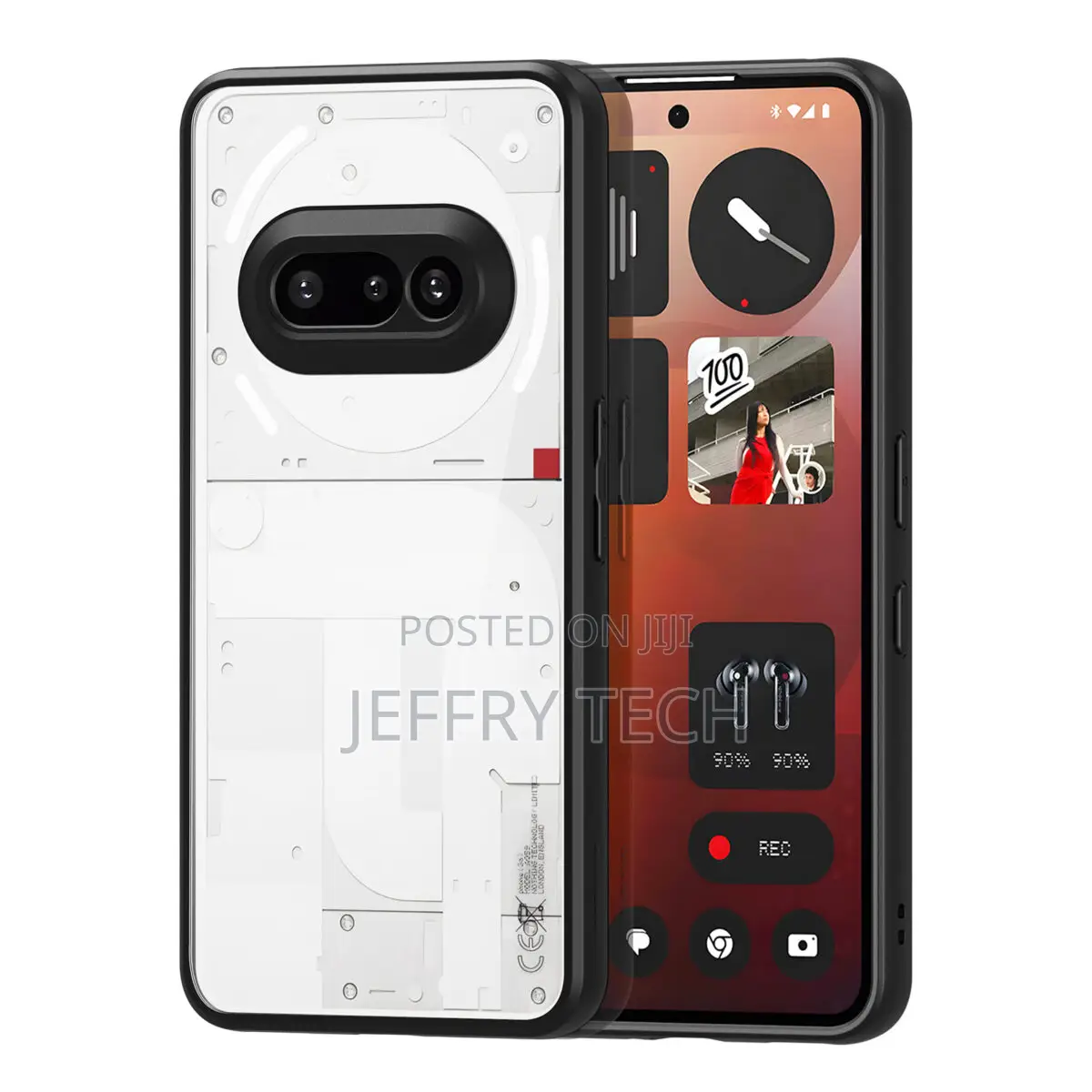 Aimo Series Back Cover for Nothing Phone 3a