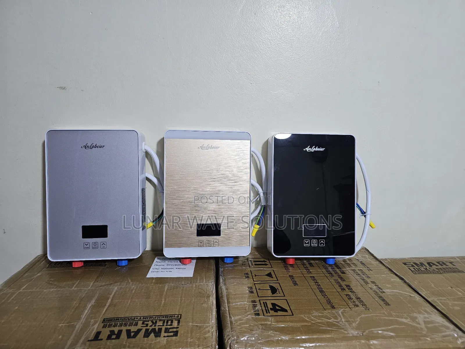 Anlabeier Water Heater 220v