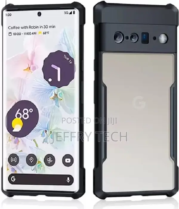 Infinityworld Back Cover for Google Pixel 7 Pro (Transparent