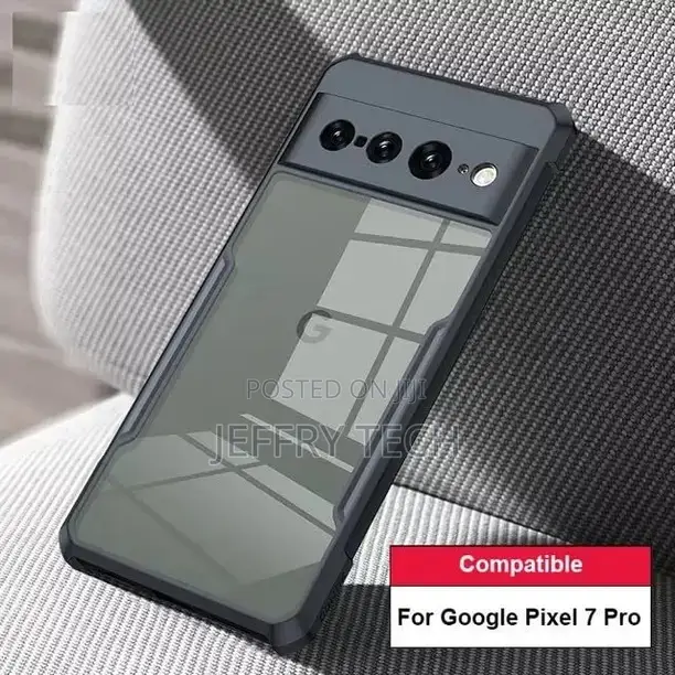 Infinityworld Back Cover for Google Pixel 7 Pro (Transparent