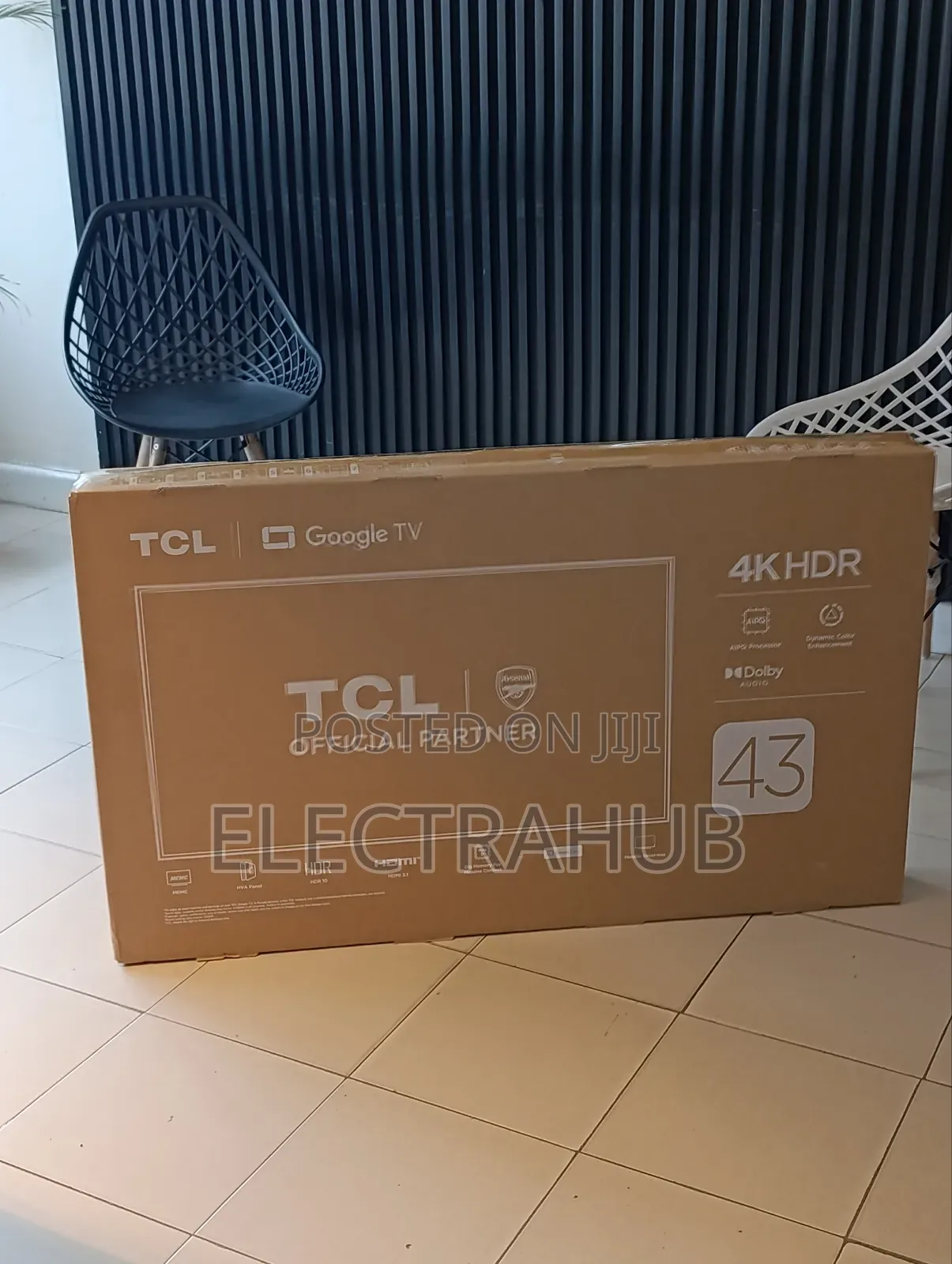 TCL 43 Inch V6c Smart Tv New 2025 Sealed in a Shop