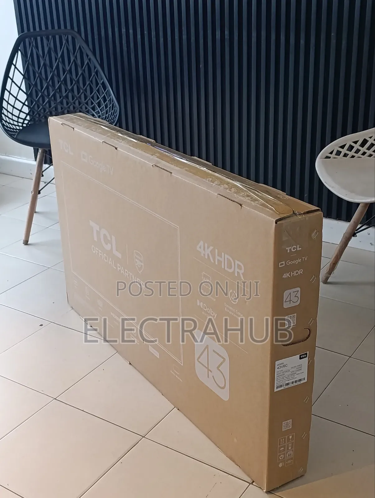 TCL 43 Inch V6c Smart Tv New 2025 Sealed in a Shop
