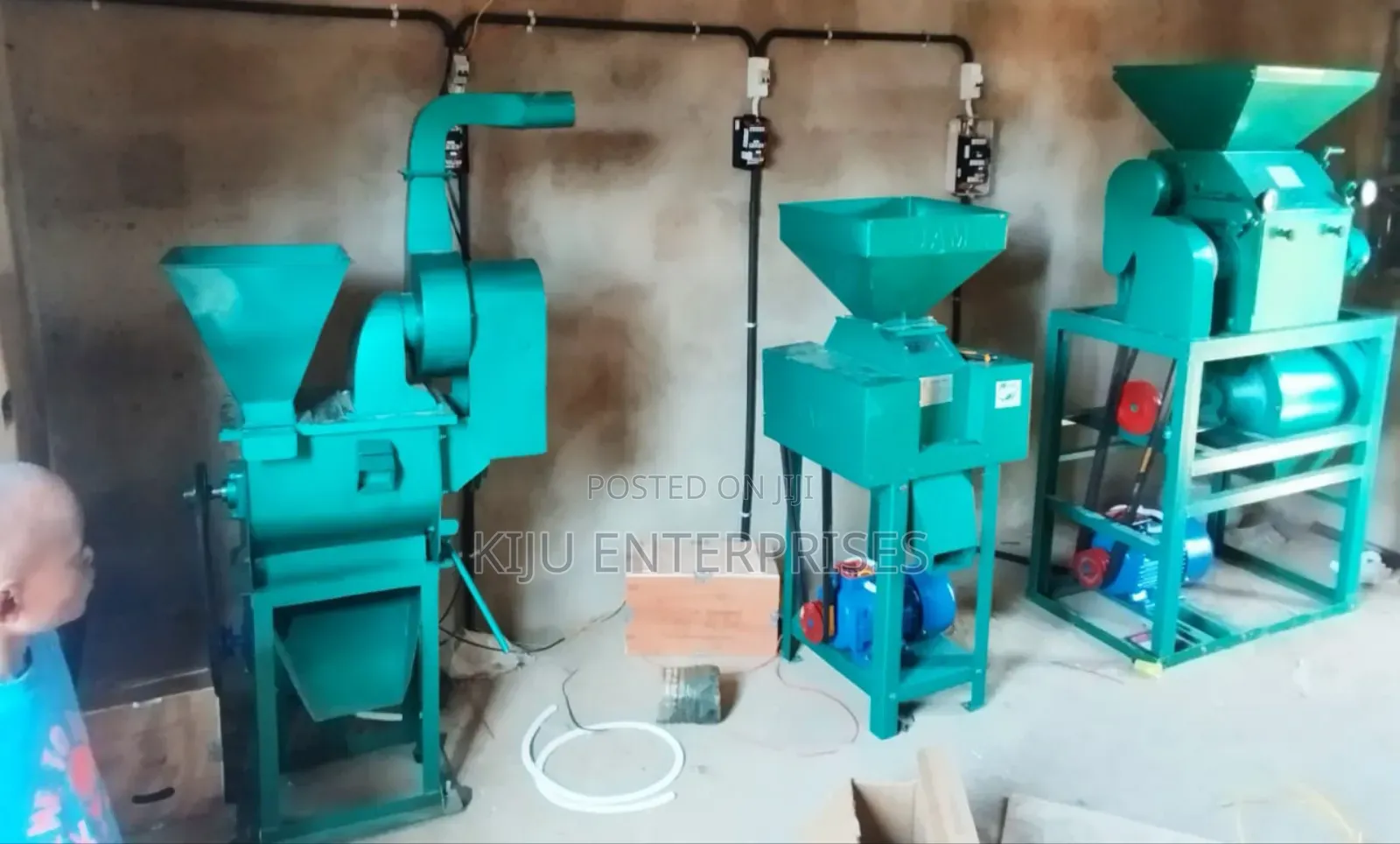 Asset of Roller Mill, Crusher and Huller Available