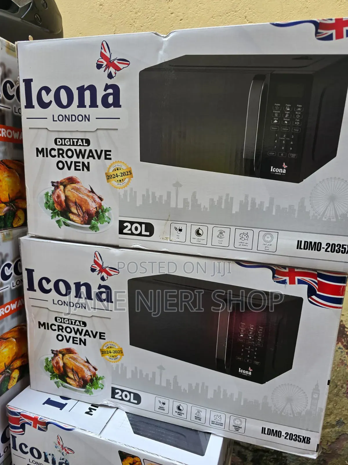 Icona Digital Microwave 20 Liters