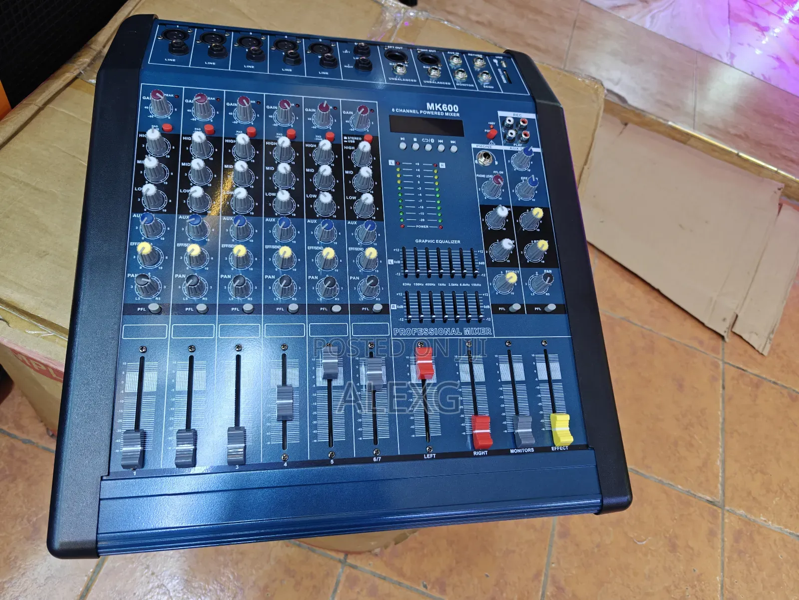 Powered Mixer Mk600 6ch