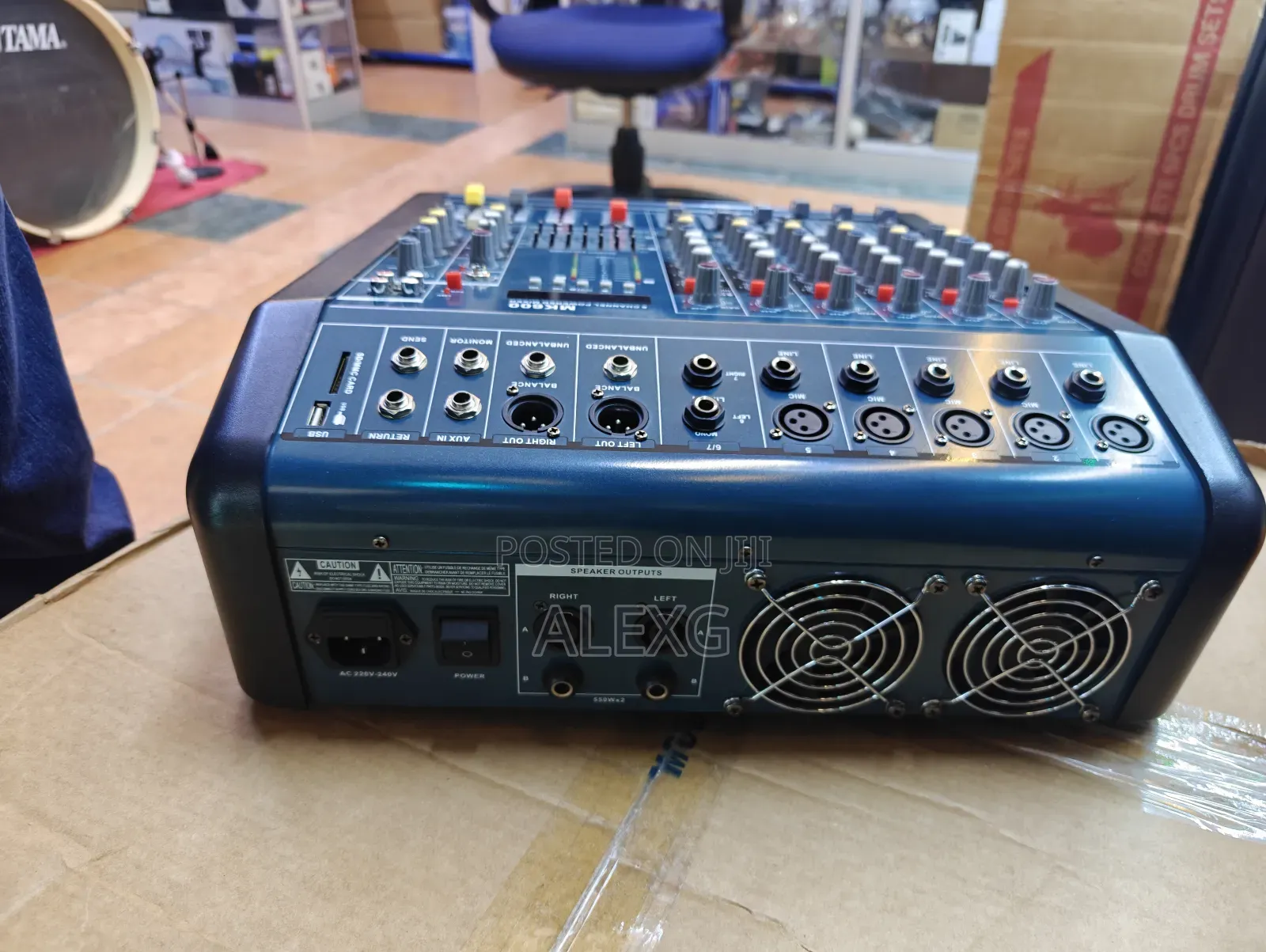 Powered Mixer Mk600 6ch