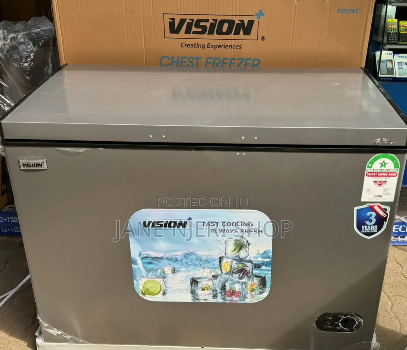 300 L Vision Plus Chest Freezer Quality
