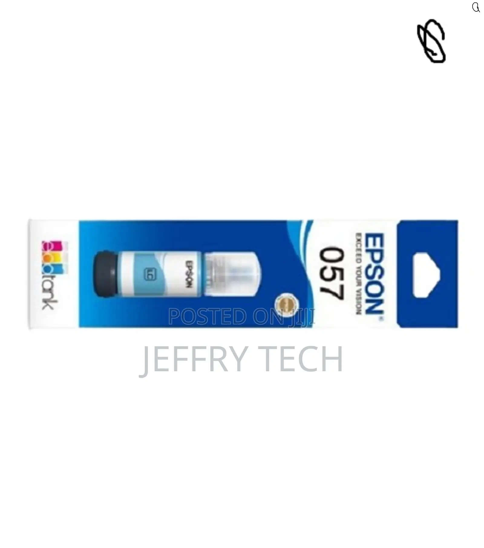 Epson 057 Light Cyan Ink Bottle