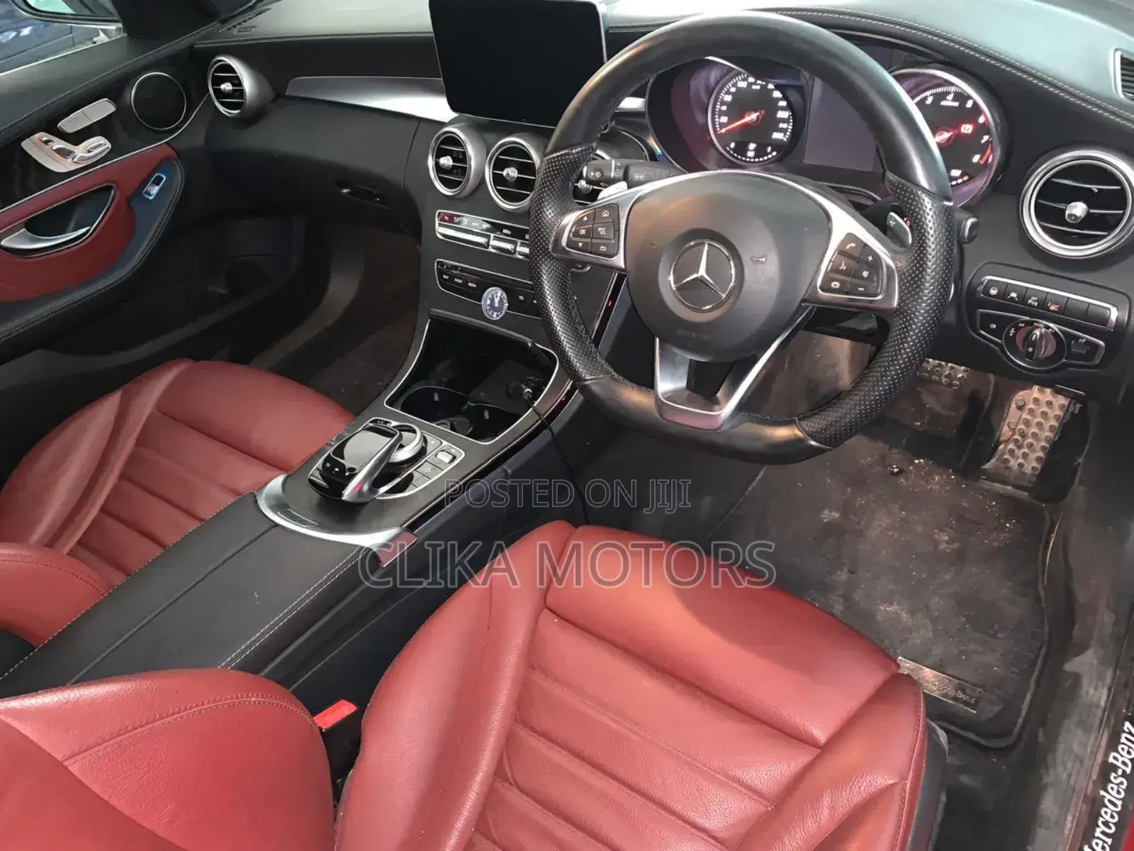 Mercedes-Benz C200 2018 Red