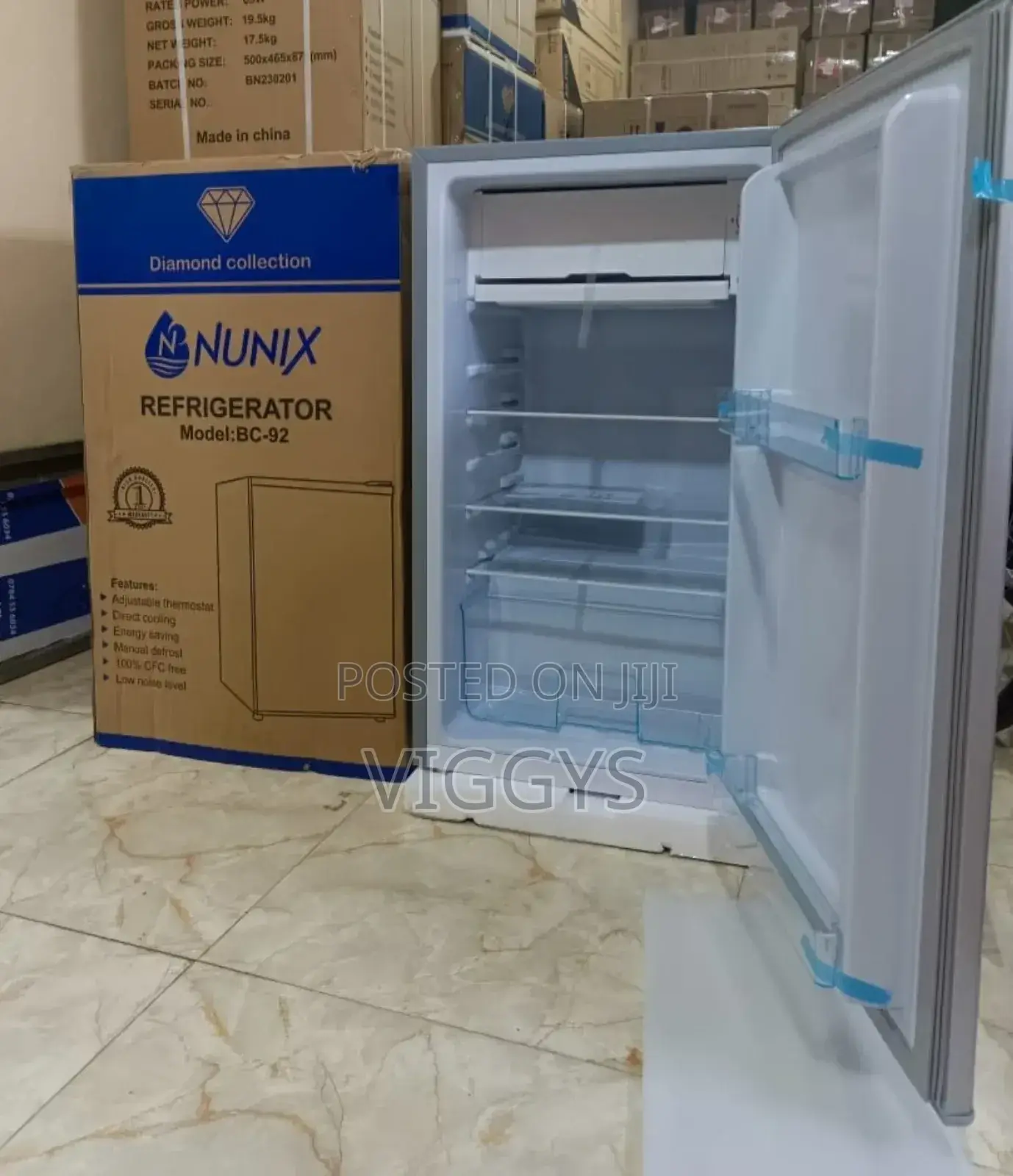 Nunix Fridge 92litres Single Door Refrigerator