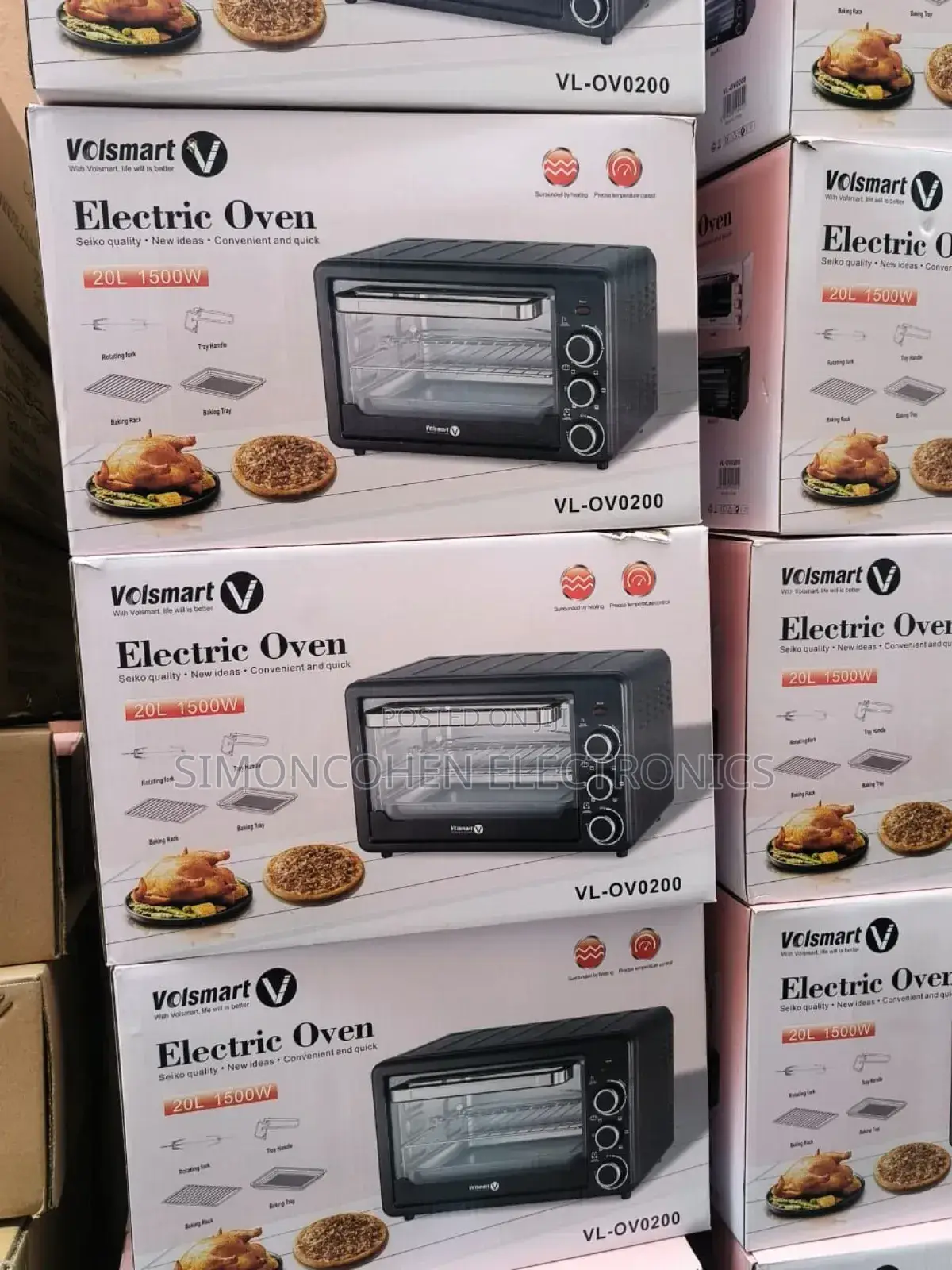 20litres Volsmart Electric Oven