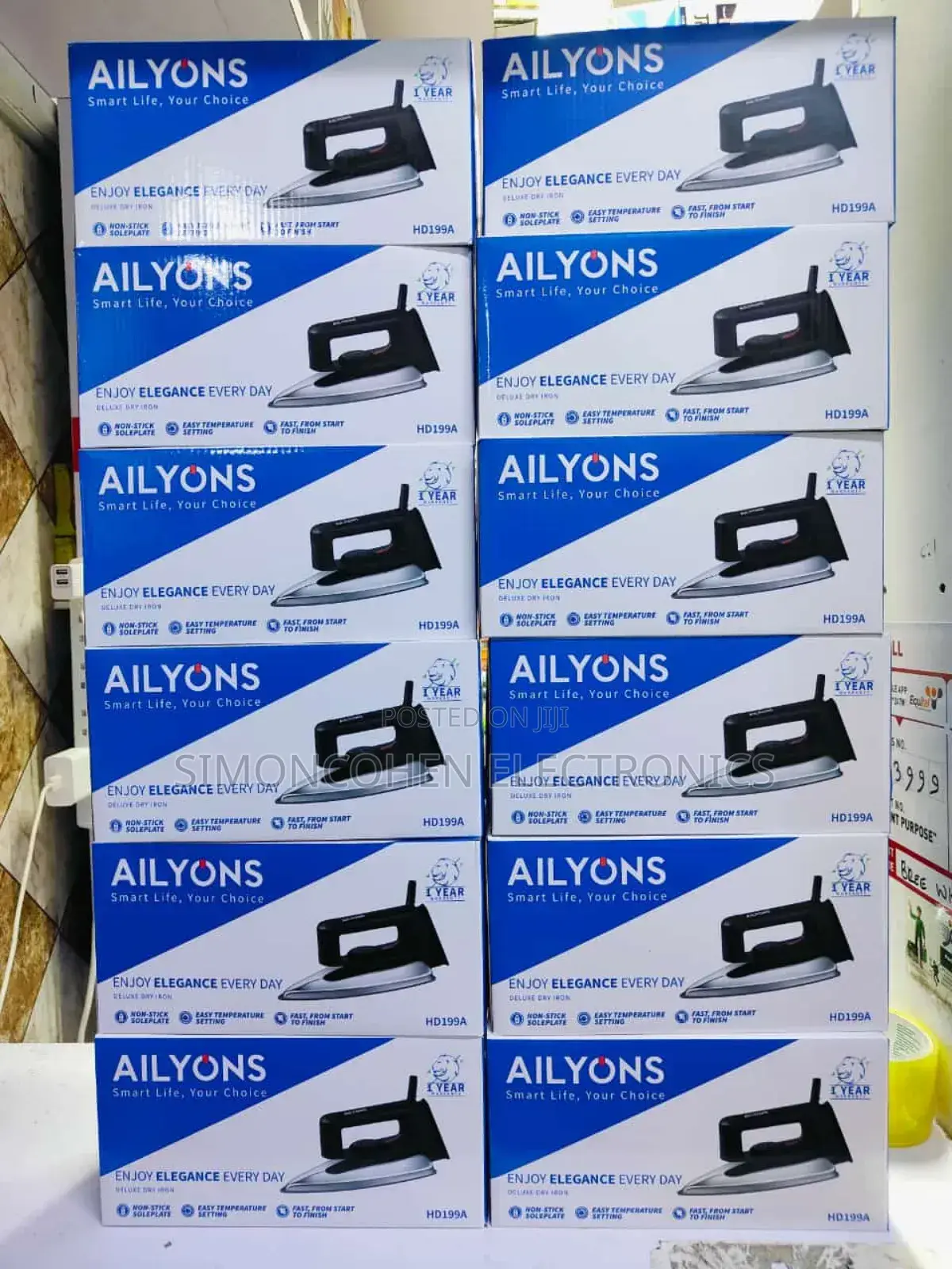 Ailyons Dry Iron Electric Iron Box