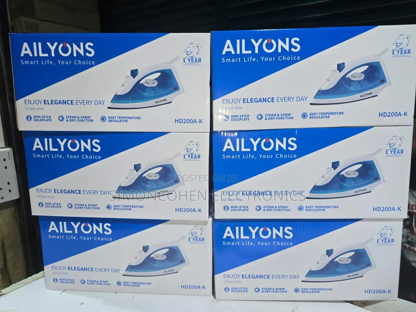 Ailyons Steam Iron