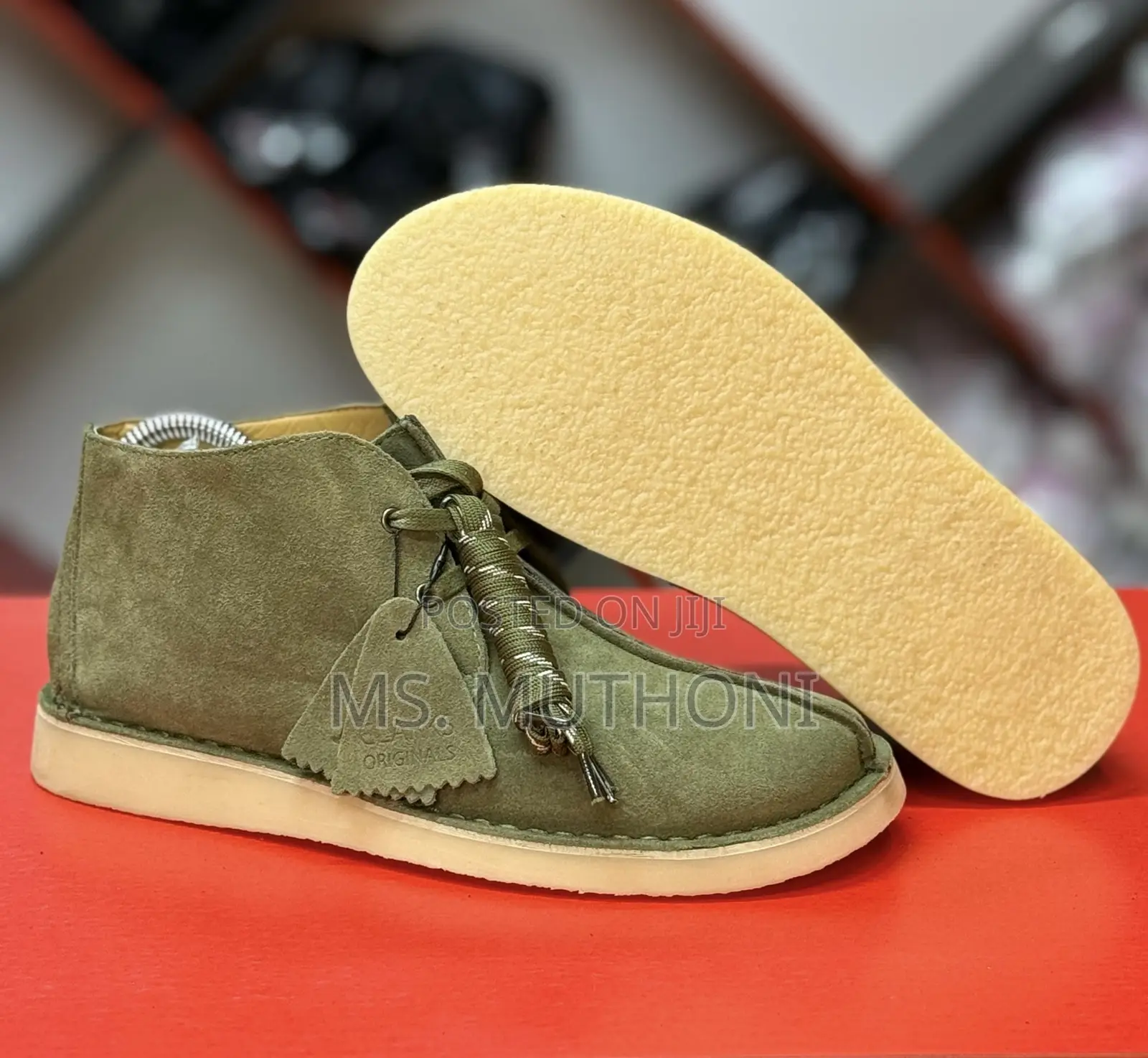 Clarks Suede / Bank Robber Size 40-45