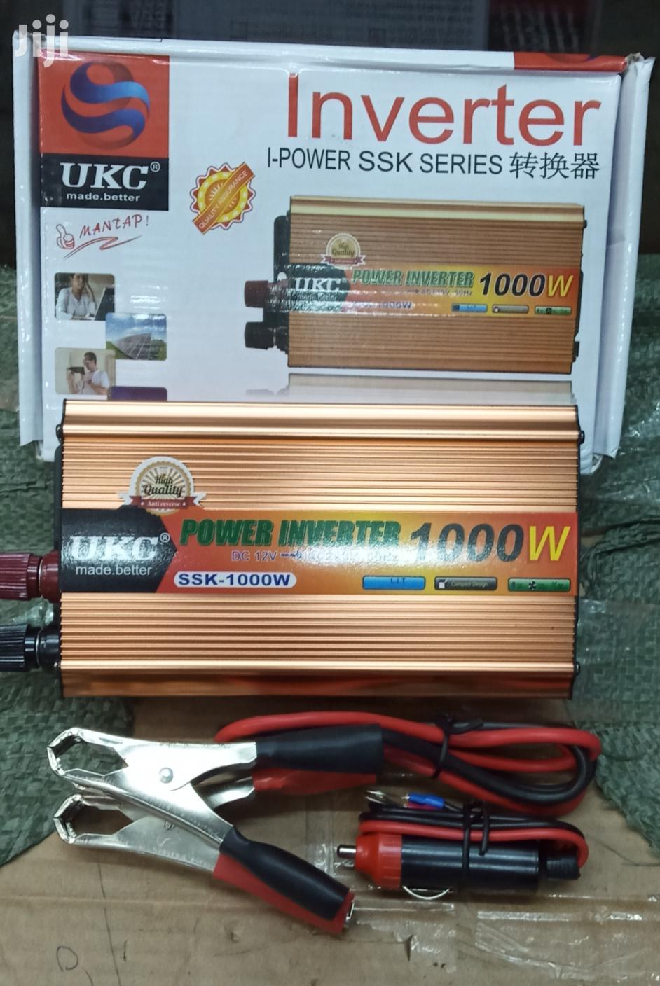 New 1000w Ukc Power Inverter, Free Delivery Within Nairobi Town.