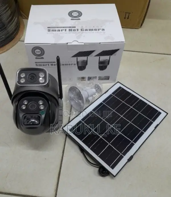 Dual Lens 4g Solar Camera