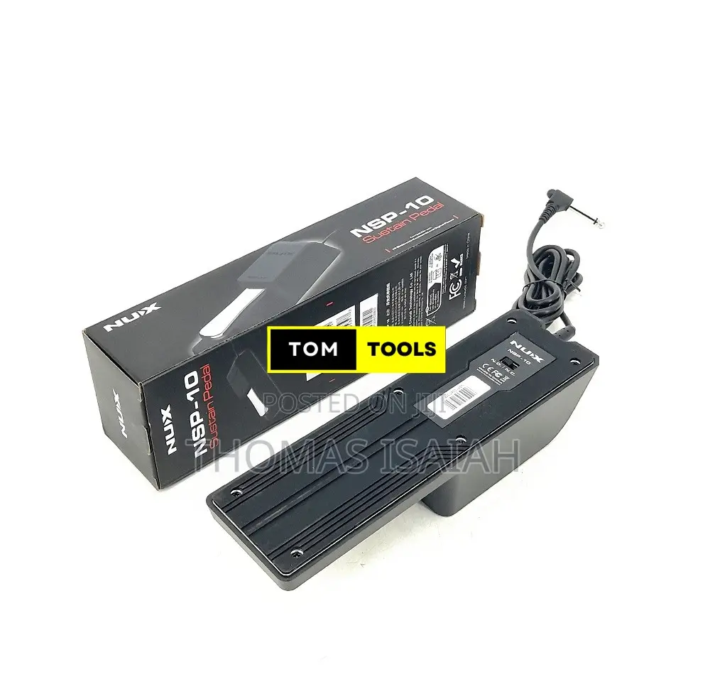 Nux Nsp10 Full Size Piano Style Sustain Pedal