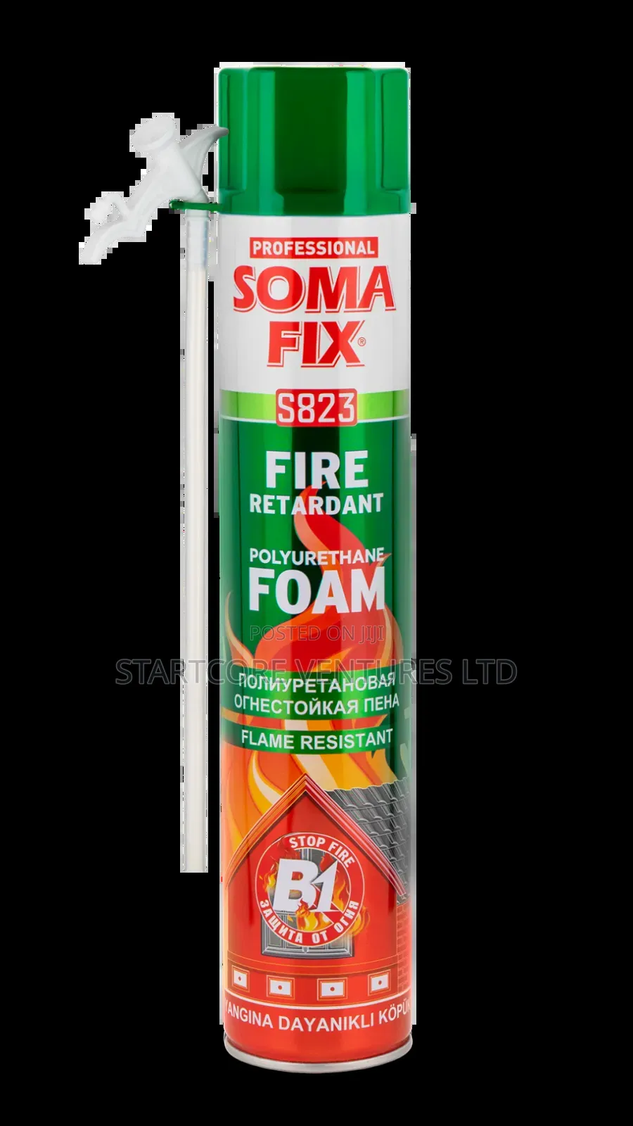 Somafix Fire Rated Pu Foam 750ml