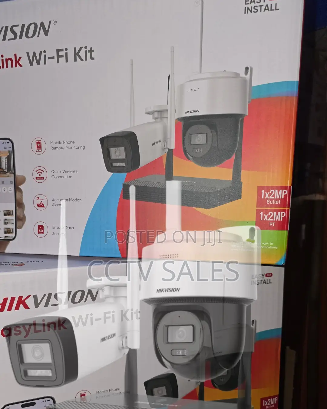 Hikvision 2mp Ip CCTV Camera Wireless Kit