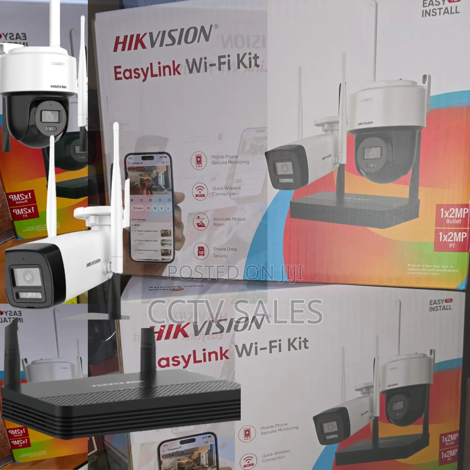 Wireless Camera, Hikvision 2camera Kit