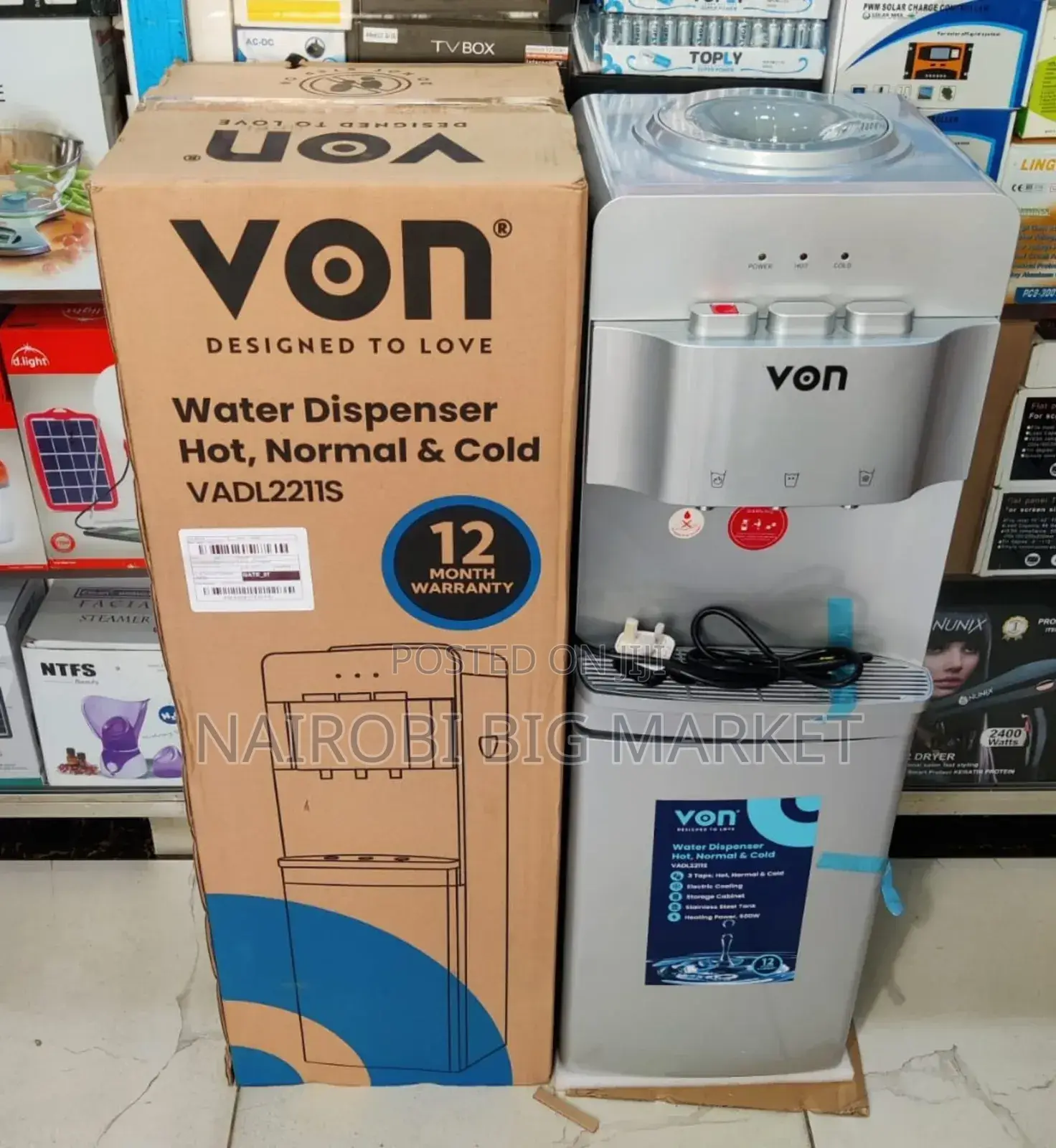 3 Taps Water Dispenser