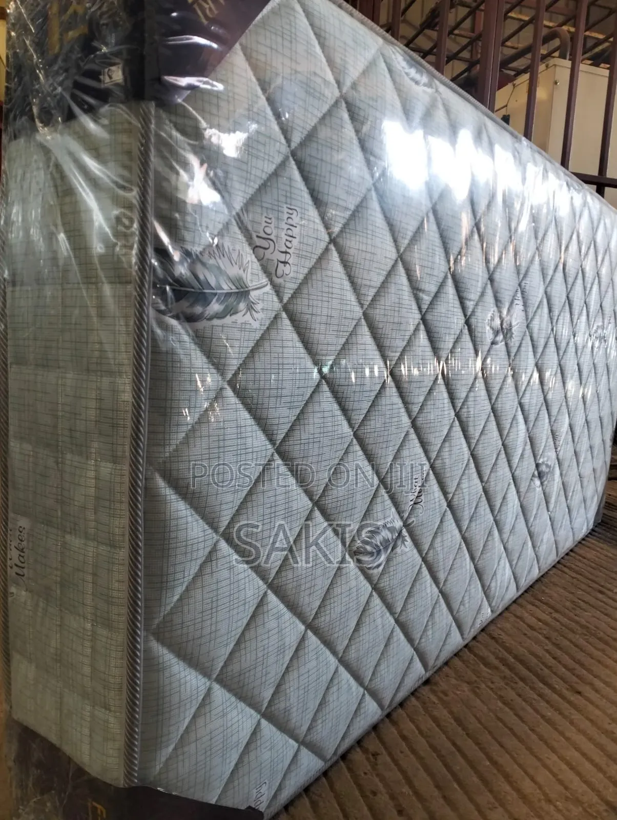 Johari Fibre 5 X 6 X 8 High Density Quilted Mattresses
