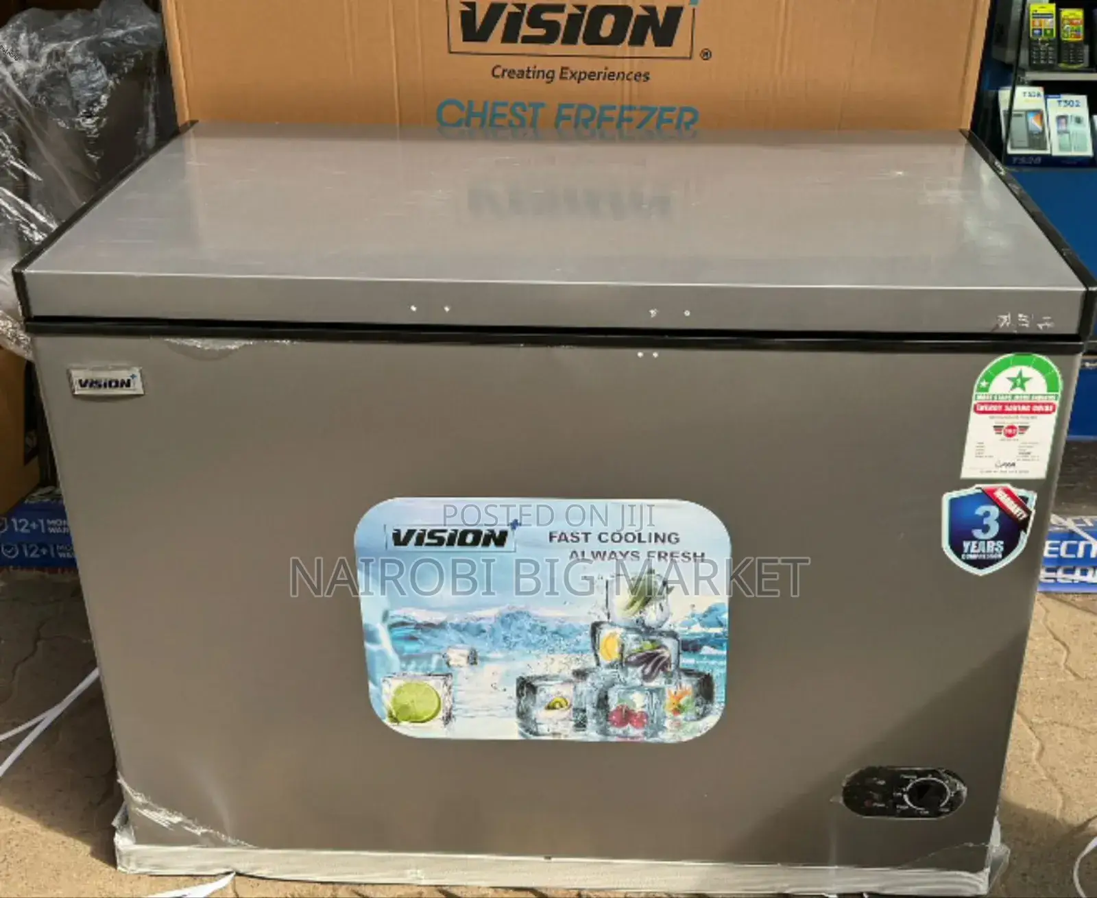 New Arrival 300 Litres Deep Freezer Vision D/6