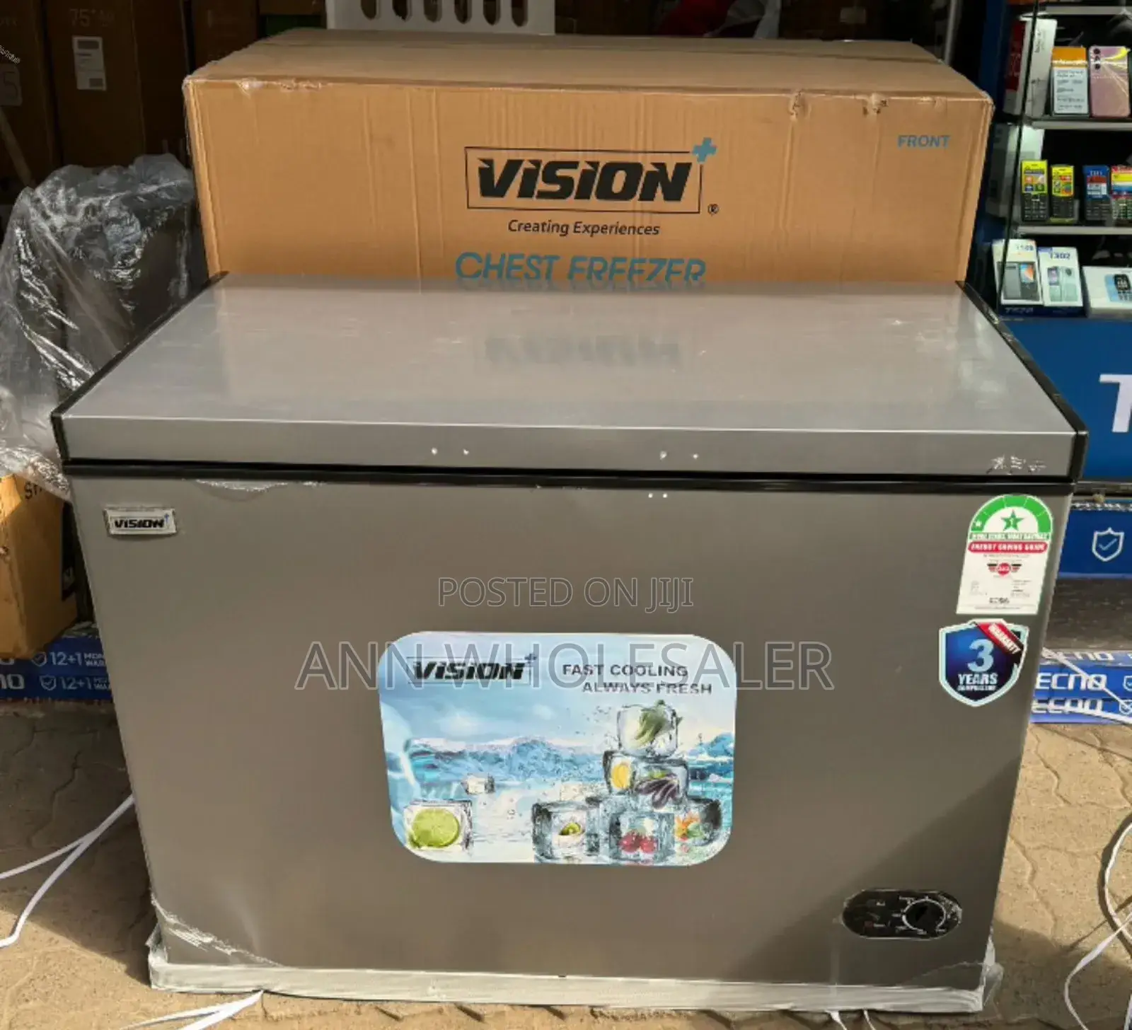 With Warranty -300l -Chest- Freezer F/2