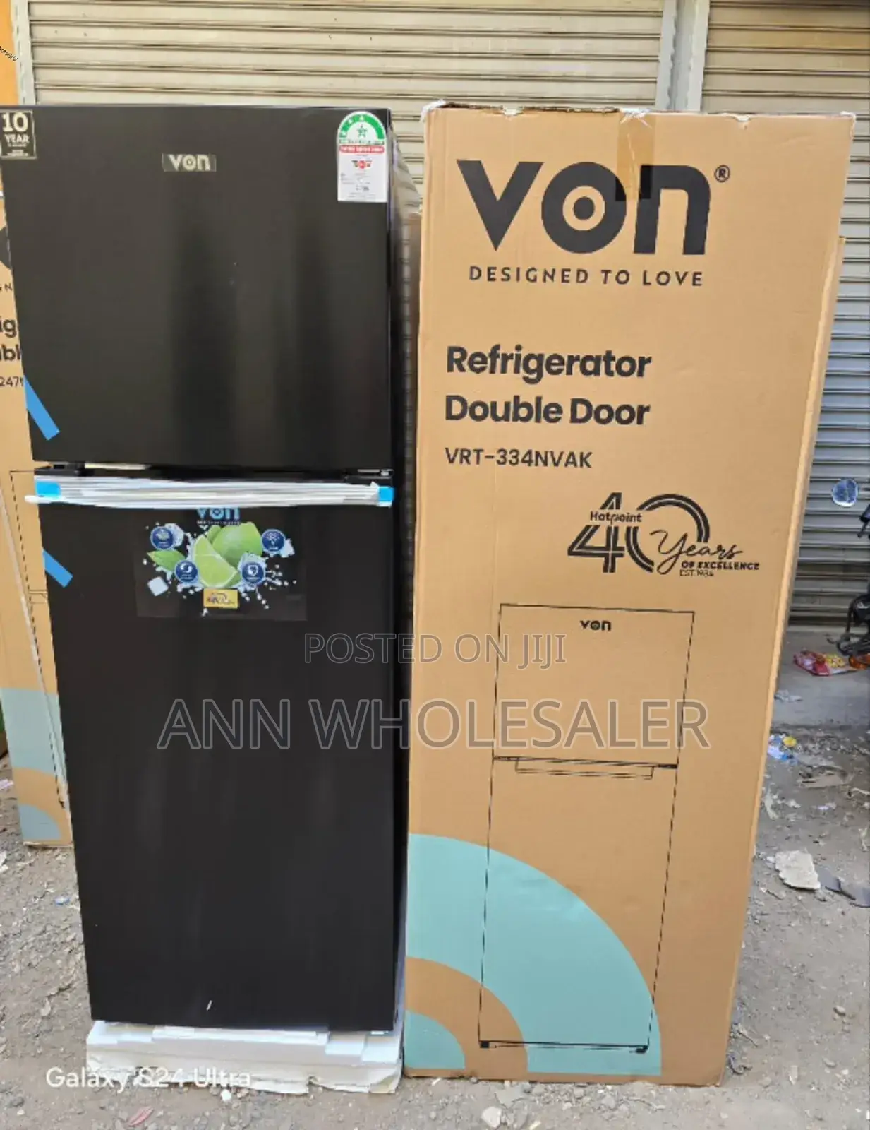 Good Working -Von- 334 L- Fridge -VRT-334nvak