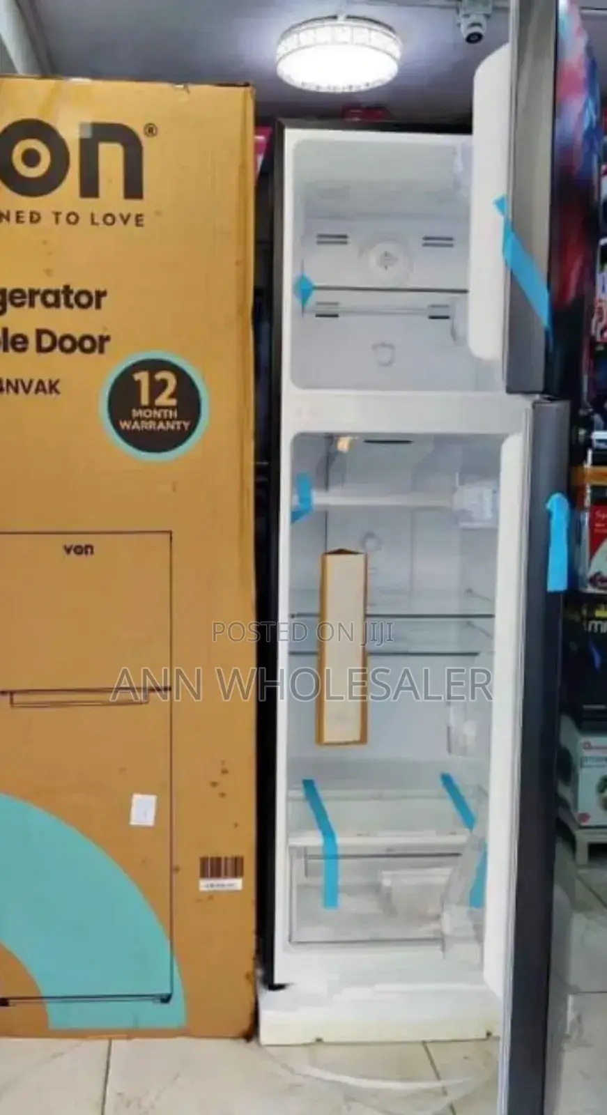 Von 334 Litres Fridge No Frost F/7