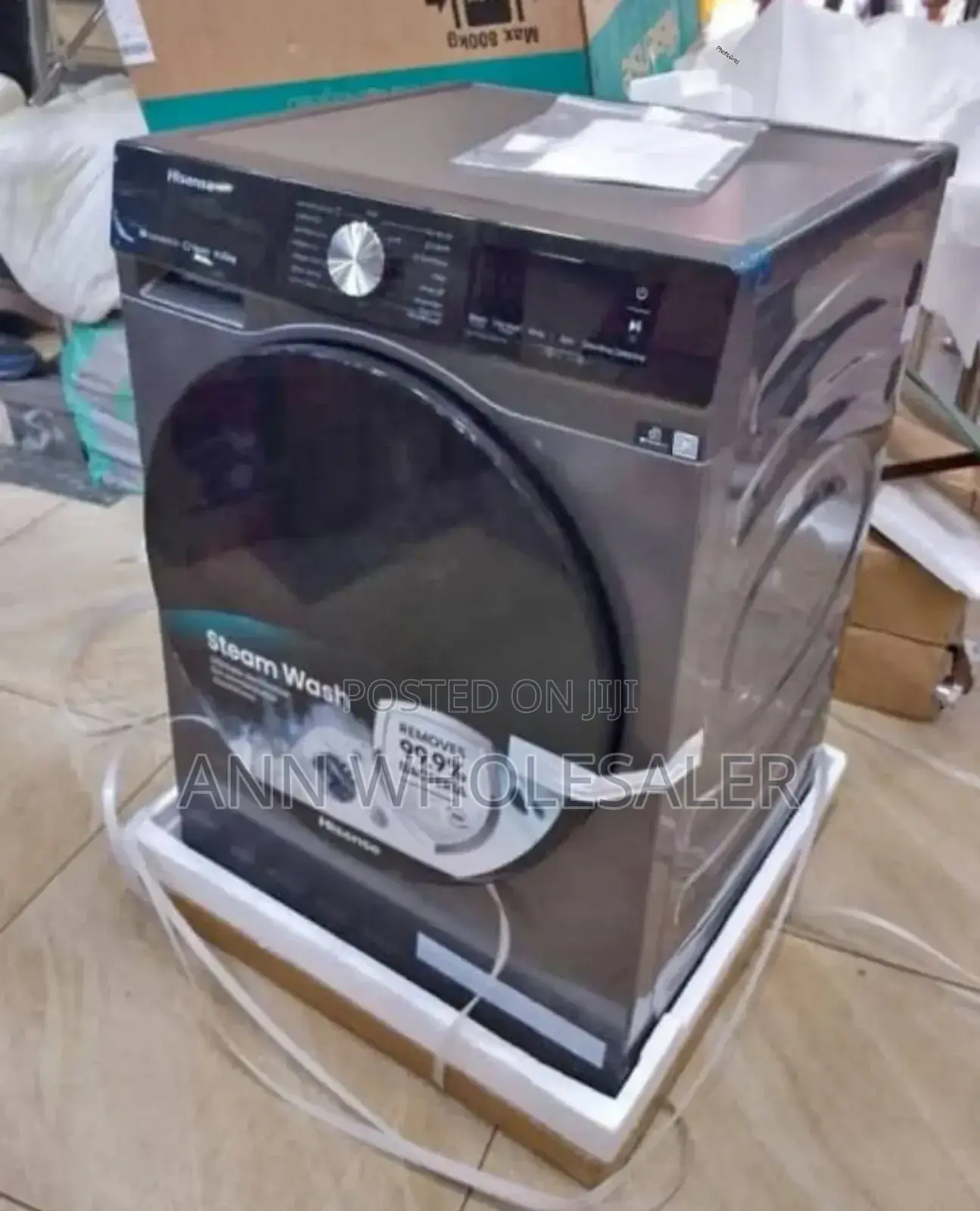 With Warranty Hisense 10 KGS Washing Machine Wash and Dry