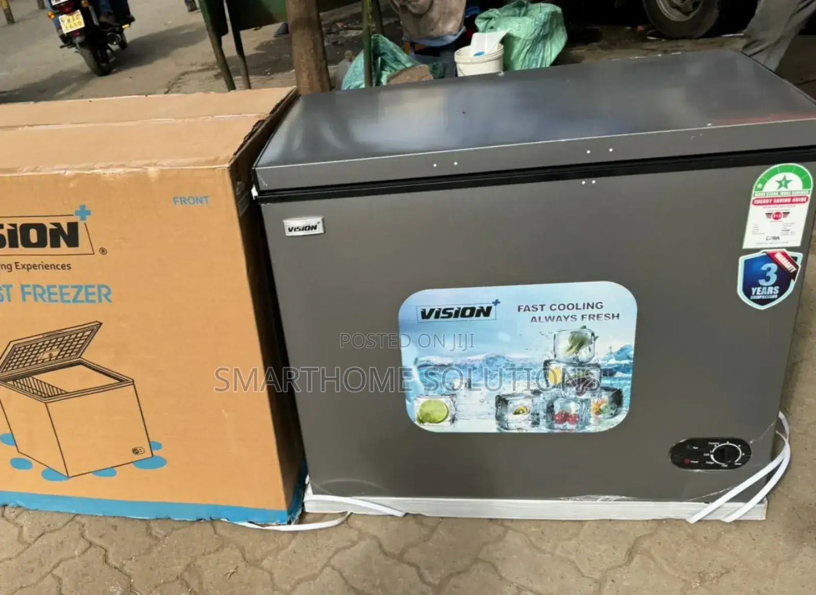 300 Litres Vision Plus Chest Deep Freezer VCF/300,l