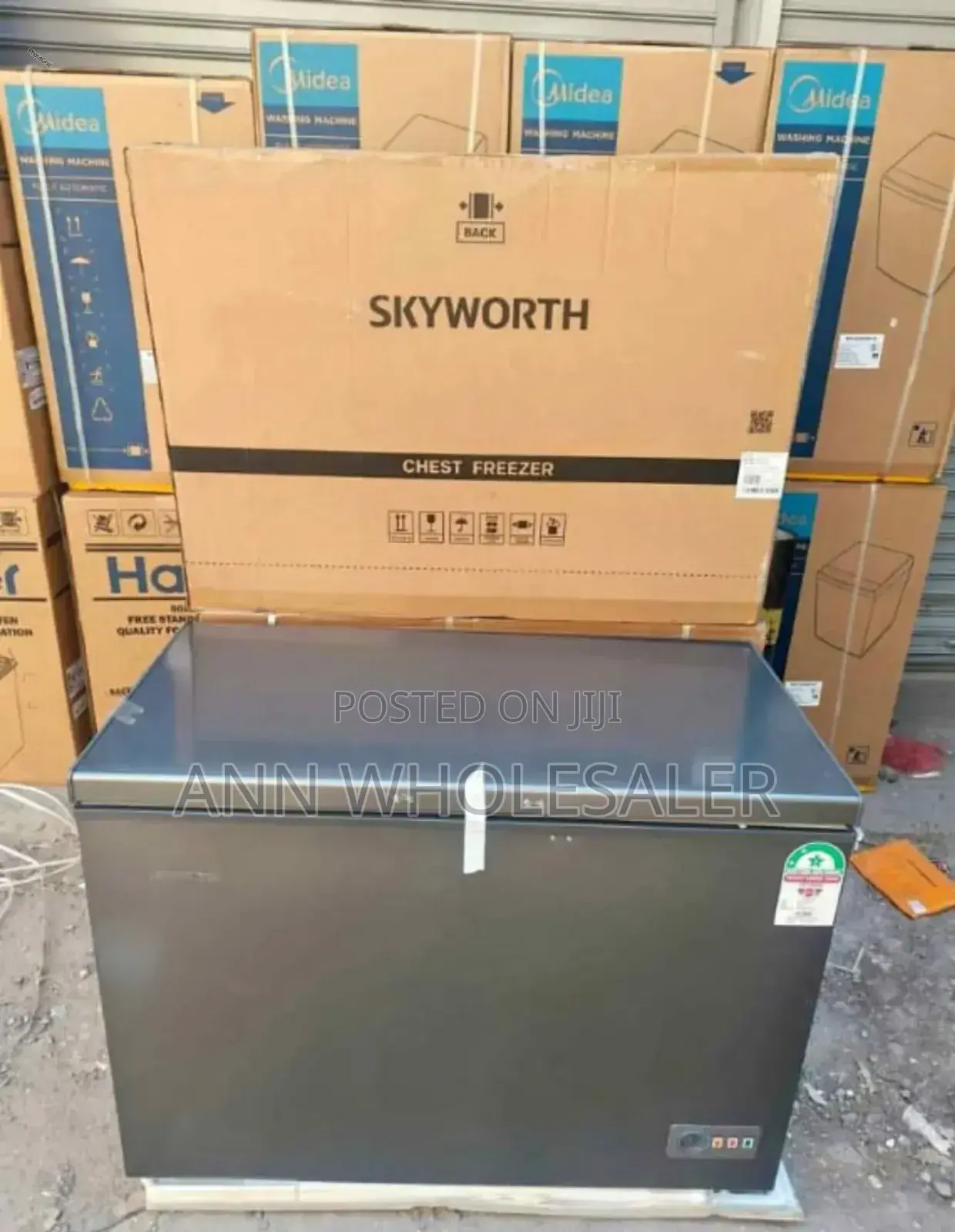 Grey Skyworth 246 Litres Freezer F/8
