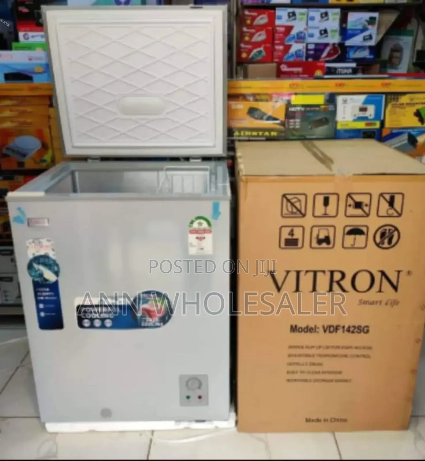 Good Working Vitron 142 Litres Deep Freezer V14