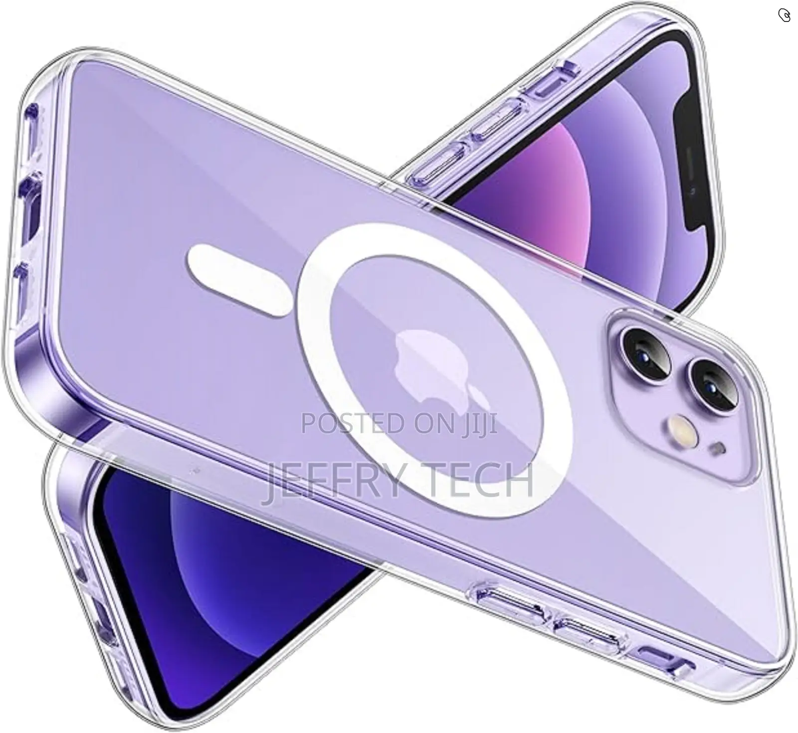 iPhone 12 Mini Shockproof Bumper Cover, Anti-Scratch Clear